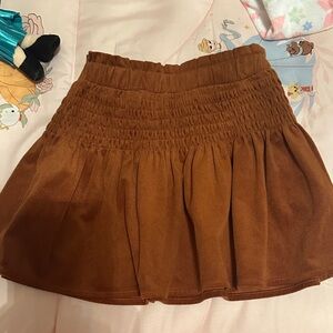 GB Girls Rust Mini Skirt